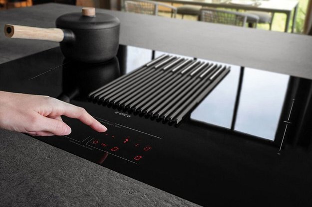 Варочная панель с вытяжкой Elica NIKOLATESLA LIBRA EVO BL/A/83 в Тюмени (preview 6)