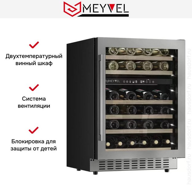 Винный шкаф Meyvel MV46PRO-KST2 в Тюмени (preview 5)