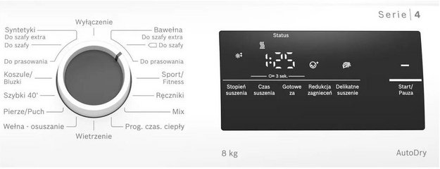 Сушильная машина Bosch WTH85V1GPL в Тюмени (preview 2)