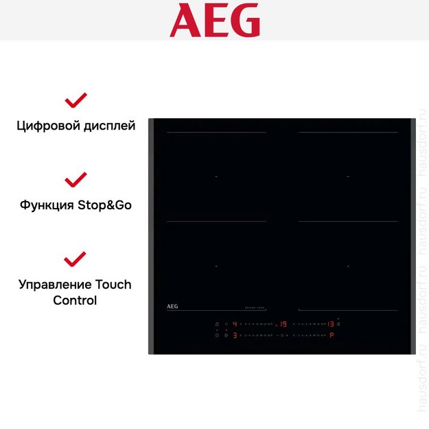 Варочная панель AEG TO64IM00FB в Тюмени (preview 6)