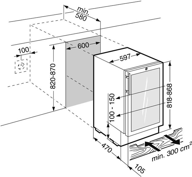 Винный шкаф Liebherr WTUes 1653 Vinidor в Тюмени (preview 8)