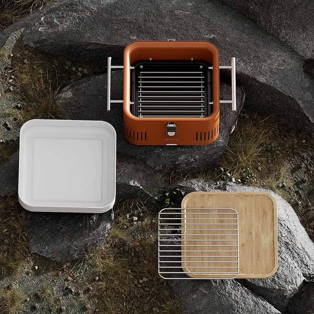 Портативный угольный гриль-барбекю BORK G503 or в Тюмени (preview 17)