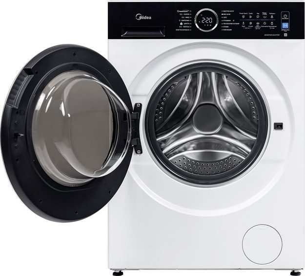 Стирально-сушильная машина Midea MF205D80WB/W-RU в Тюмени (preview 2)