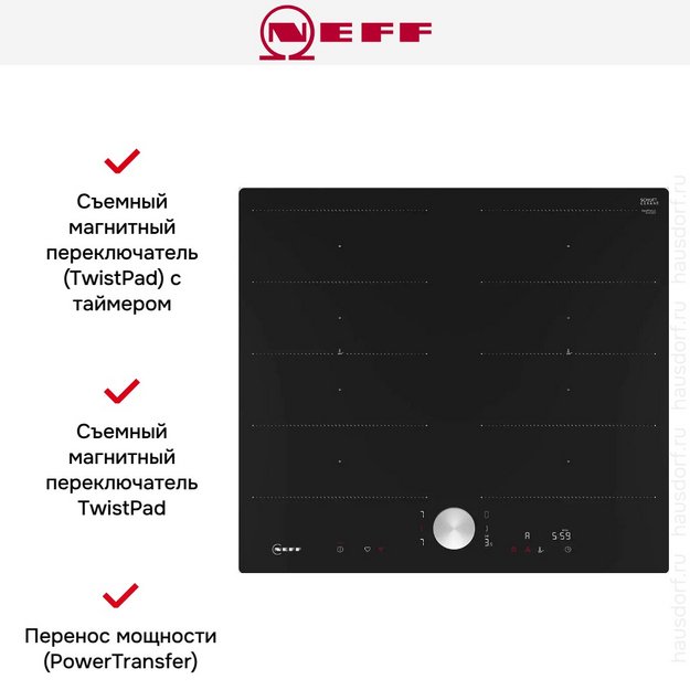 Индукционная варочная панель Neff T66PTX4L0 в Тюмени (preview 8)