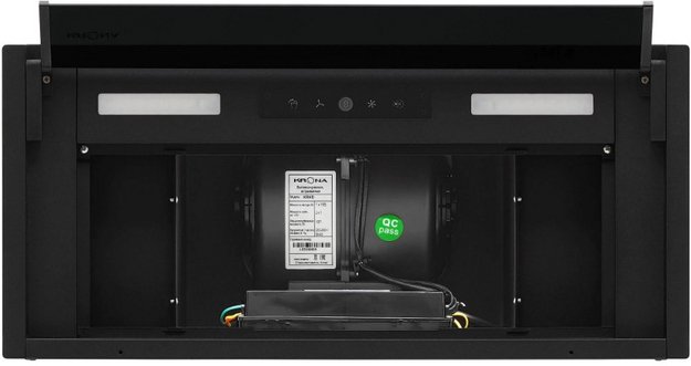 Встраиваемая вытяжка KRONA Изида 600 черное закаленное стекло (Isida 600 black SGC) в Тюмени (preview 7)