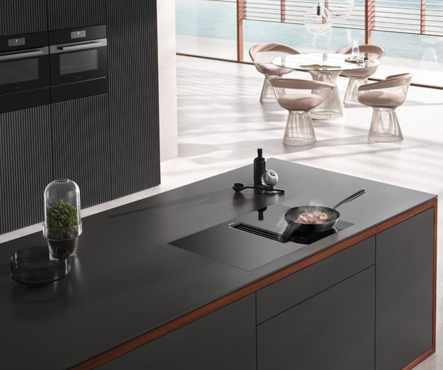 Варочная панель с вытяжкой Miele KMDA 7272 FL-U в Тюмени (preview 5)