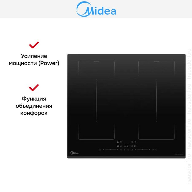 Варочная панель Midea MIH67787F в Тюмени (preview 9)