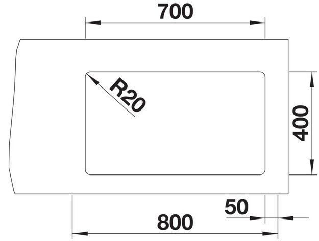Мойка BLANCO ETAGON 700-U Silgranit белый в Тюмени (preview 5)