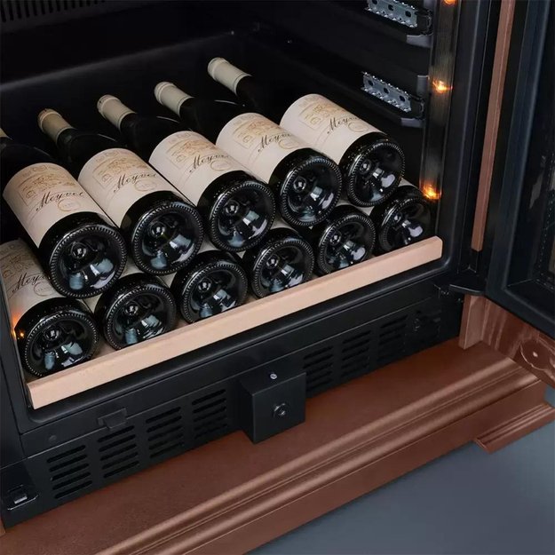 Винный шкаф Meyvel MV163PRO-KBT2 (Итальянский орех) в Тюмени (preview 10)