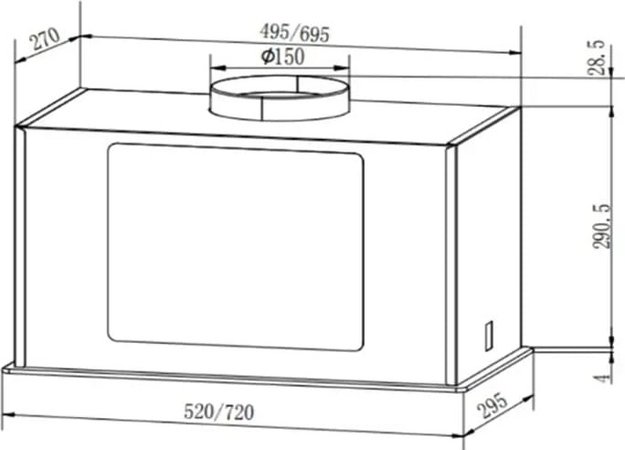 Вытяжка Faber ARIA WH 52 в Тюмени (preview 7)