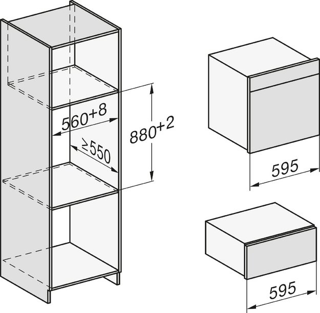 Встраиваемая комби-пароварка Miele DGC 7460 HCX Pearl beige в Тюмени (preview 9)