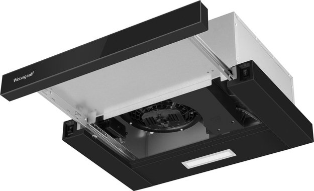 Встраиваемая вытяжка Weissgauff TEL 450 Black Glass в Тюмени (preview 3)