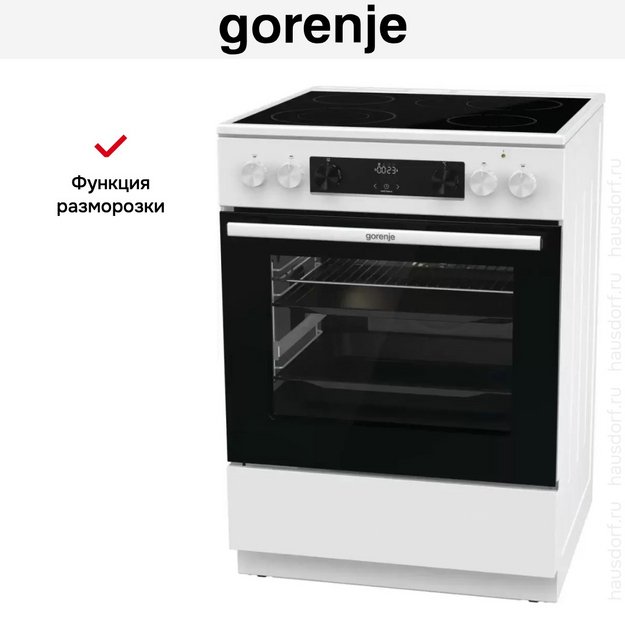 Электрическая плита Gorenje GEC6C60WA в Тюмени (preview 14)