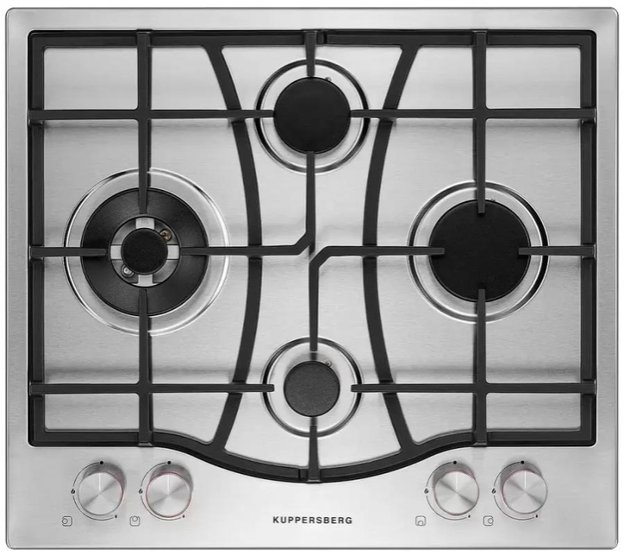 Газовая варочная панель Kuppersberg FS 67 X в Тюмени (preview 1)