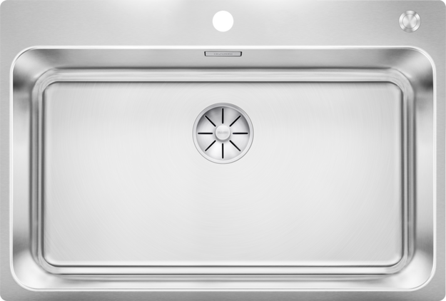Мойка BLANCO SOLIS 700-IF/A нержавеющая сталь, клапан-автомат в Тюмени (preview 1)