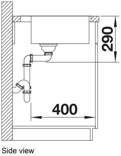 Мойка BLANCO ANDANO 700-IF/A нержавеющая сталь, клапан-автомат в Тюмени (preview 6)