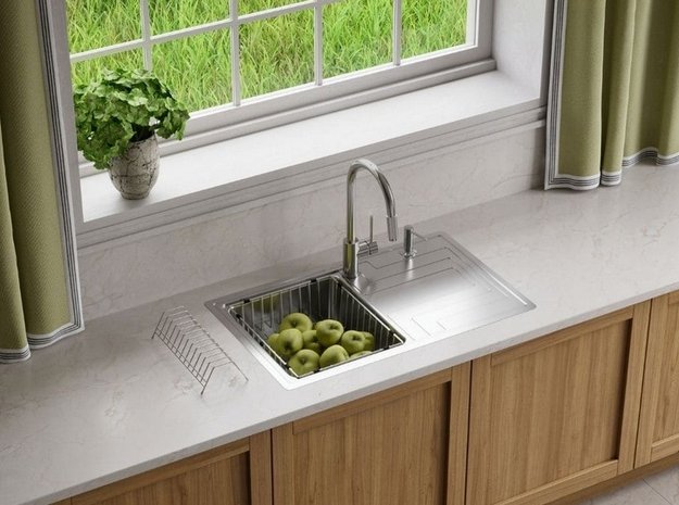 Мойка Omoikiri Mizu 78-IN нержавеющая сталь, крыло справа в Тюмени (preview 5)