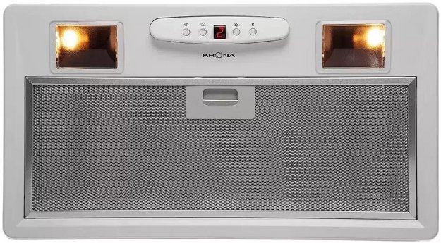 Встраиваемая вытяжка KRONA MINI 600 WHITE slider в Тюмени (preview 3)