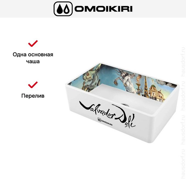 Мойка Omoikiri MIKURA 76-DALI в Тюмени (preview 3)