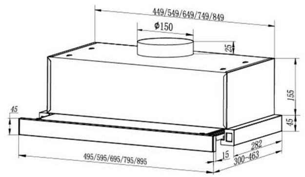 Вытяжка Faber AMPIRA WH 90 в Тюмени (preview 10)