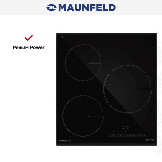 Индукционная варочная панель Maunfeld AVI4534SSBK в Тюмени (preview 9)