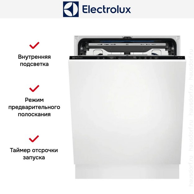 Встраиваемая посудомоечная машина Electrolux EEG68520W в Тюмени (preview 9)