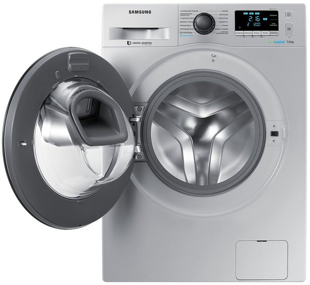 Стиральная машина Samsung WW70K62E00S AddWash в Тюмени (preview 5)