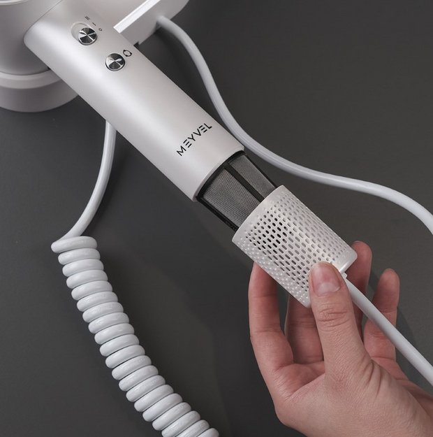 Настенный фен Meyvel MF11-1600 Белый (White) в Тюмени (preview 4)