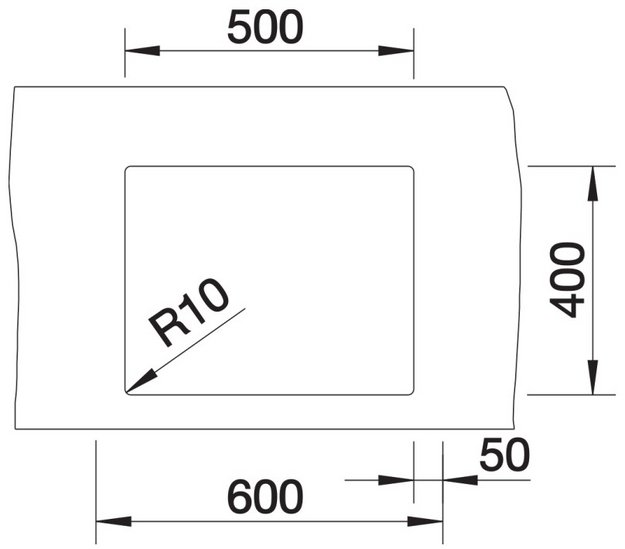 Мойка BLANCO CLARON 500-U нержавеющая сталь Durinox в Тюмени (preview 4)