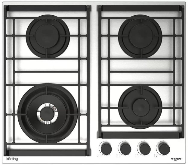 Газовая варочная панель Korting HG 6235 CTX в Тюмени (preview 1)