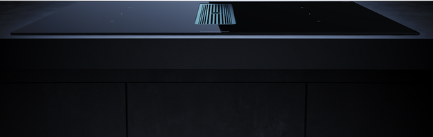 Индукционная варочная панель с вытяжкой Kuppersbusch KMI 8350.0 SR Stainless steel в Тюмени (preview 4)