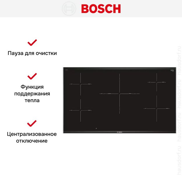 Индукционная варочная панель Bosch PIV975DC1E в Тюмени (preview 7)