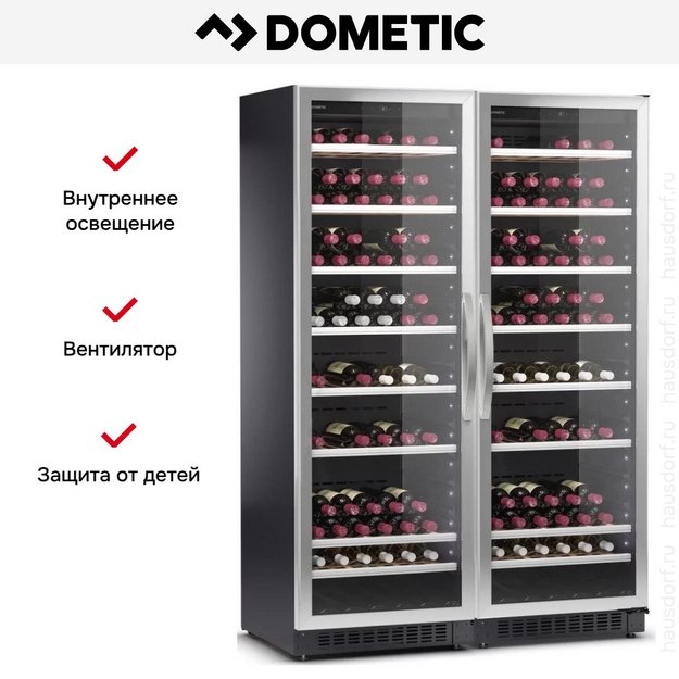 Винный шкаф Dometic C125G Double Classic в Тюмени (preview 9)