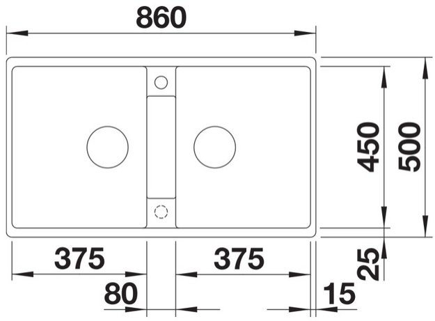 Мойка BLANCO ZIA 9 Silgranit белый в Тюмени (preview 3)
