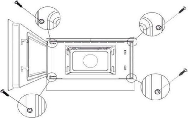 Встраиваемая микроволновая печь Pando PHM-950R в Тюмени (preview 5)