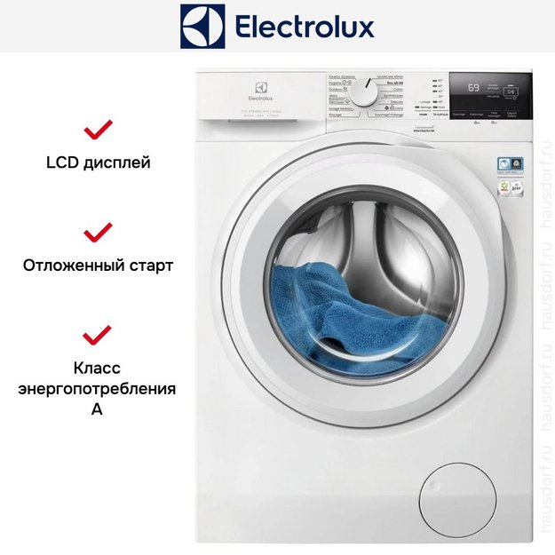Стирально-сушильная машина Electrolux EW7W2481E в Тюмени (preview 6)