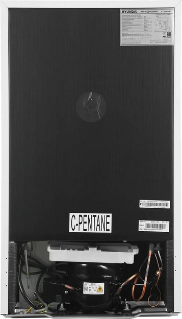 Холодильник Hyundai CT10021H белый в Тюмени (preview 8)