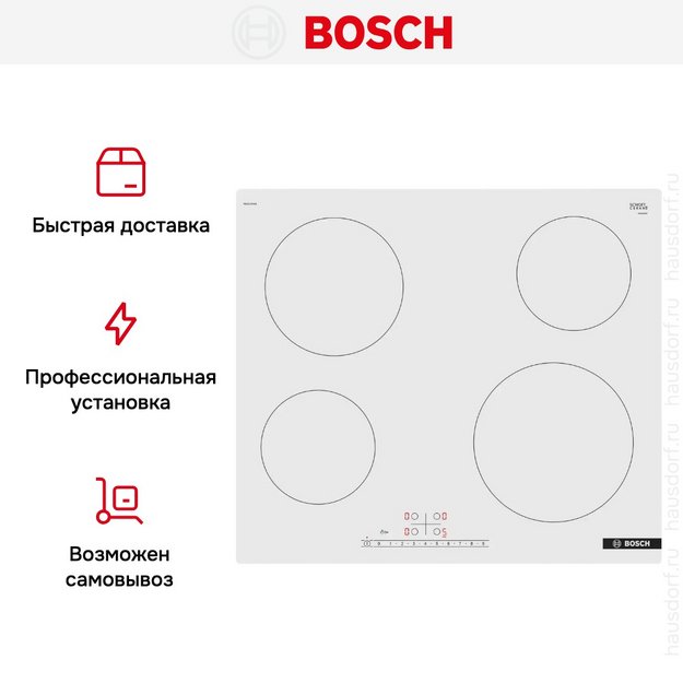 Электрическая варочная панель Bosch PKE612FA2E в Тюмени (preview 6)