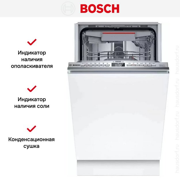 Встраиваемая посудомоечная машина Bosch SPV6EMX70Q в Тюмени (preview 11)