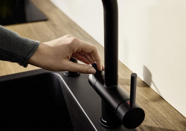 Смеситель Blanco FONTAS-S II 526235 Silgranit черный в Тюмени (preview 2)