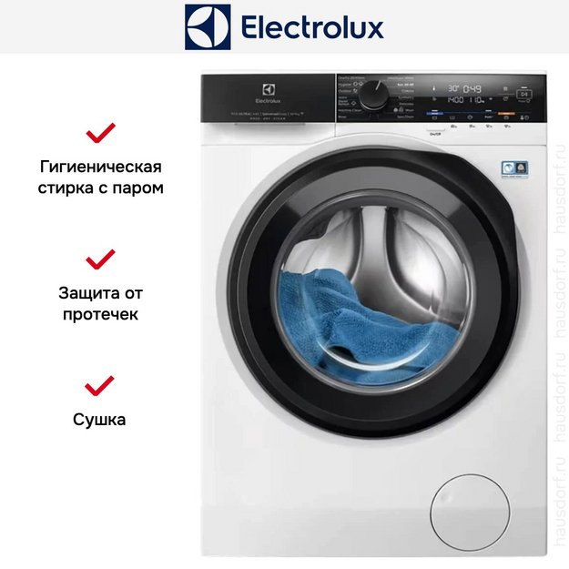 Стирально-сушильная машина Electrolux EW8W4402QE в Тюмени (preview 2)