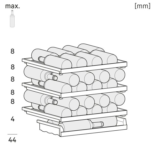 Встраиваемый винный шкаф Liebherr UWpri 3661 Vinidor Selection в Тюмени (preview 6)