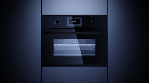 Духовой шкаф с паром Kuppersbusch CBD 6340.0 S5 Black Velvet в Тюмени (preview 2)