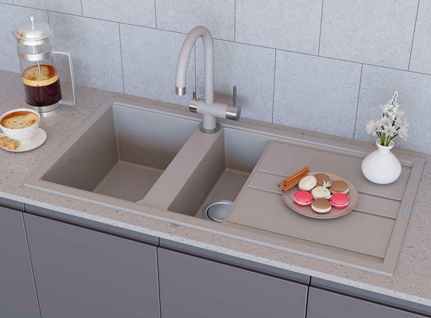 Мойка Omoikiri Kitagawa 100-2 GB в Тюмени (preview 2)