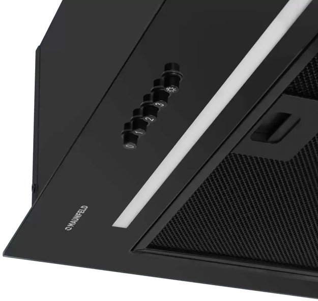 Встраиваемая вытяжка Maunfeld Crosby Hardy 1000Push черный в Тюмени (preview 5)