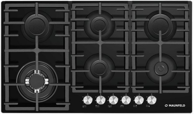 Газовая варочная панель Maunfeld EGHG.95.63CB/G в Тюмени (preview 1)