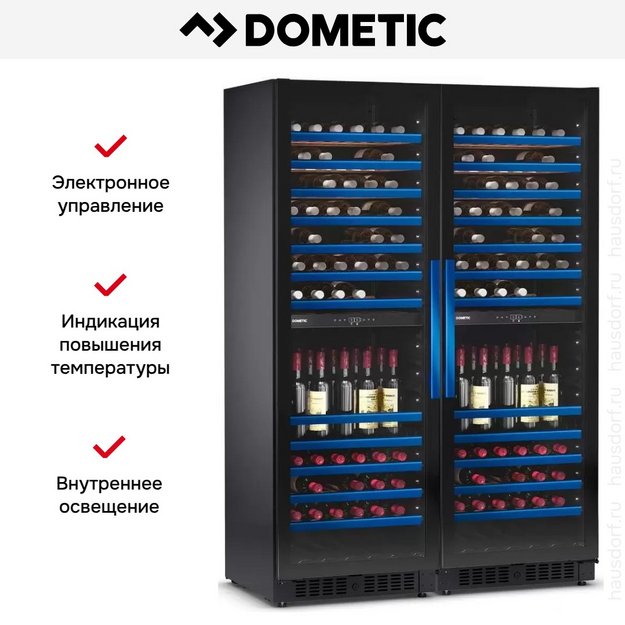 Винный шкаф Dometic E115FG Double Blue в Тюмени (preview 12)