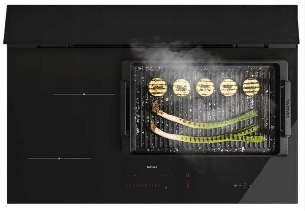 Варочная панель с вытяжкой Falmec BRERA 75 VETRO NERO в Тюмени (preview 1)