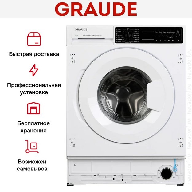 Встраиваемая стиральная машина Graude EWA 80.1 в Тюмени (preview 21)