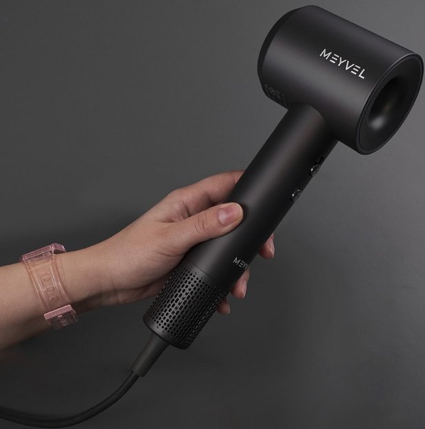 Настенный фен Meyvel MF12-1600 Черный (Black) в Тюмени (preview 7)